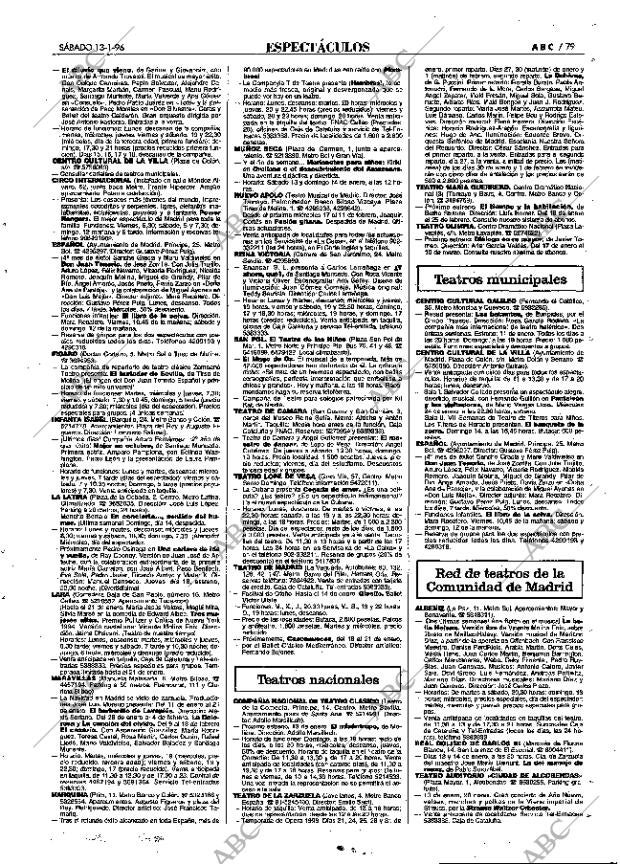 ABC MADRID 13-01-1996 página 79