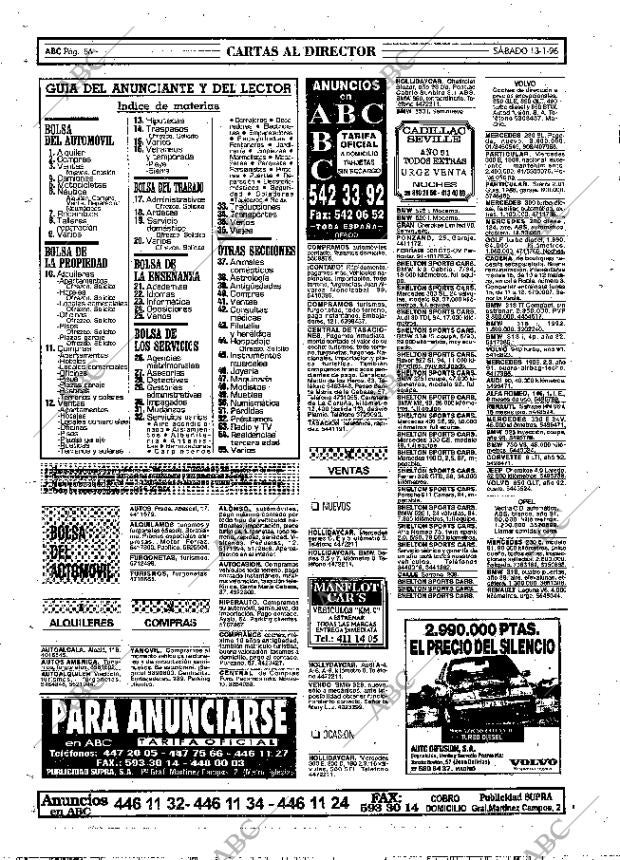 ABC MADRID 13-01-1996 página 86
