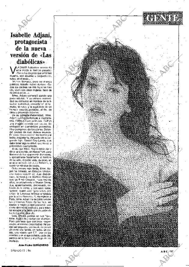 ABC MADRID 13-01-1996 página 97