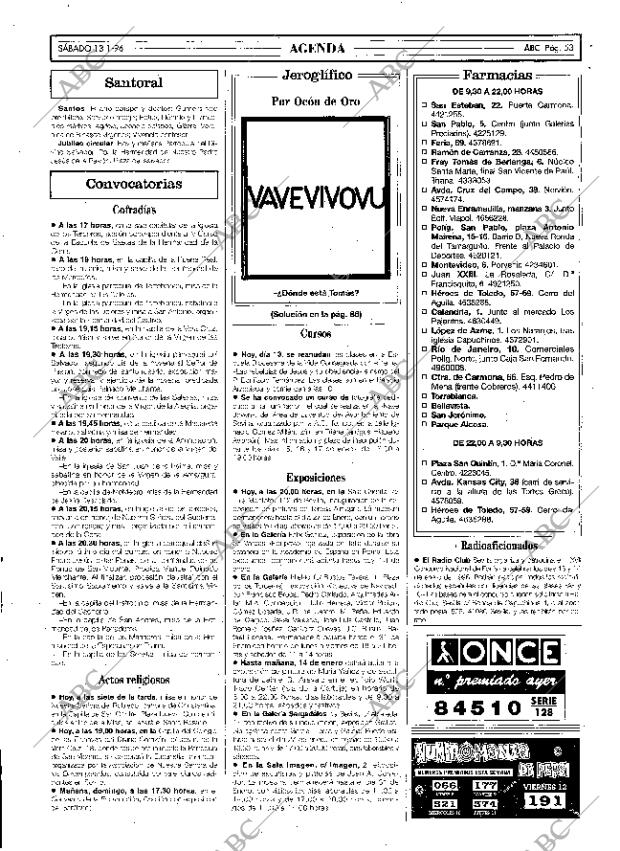 ABC SEVILLA 13-01-1996 página 53