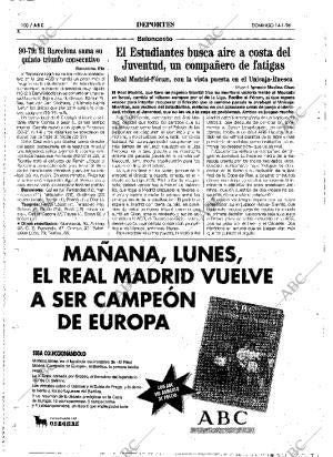 ABC MADRID 14-01-1996 página 100