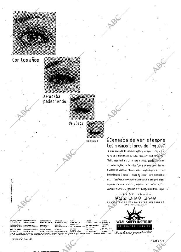 ABC MADRID 14-01-1996 página 11