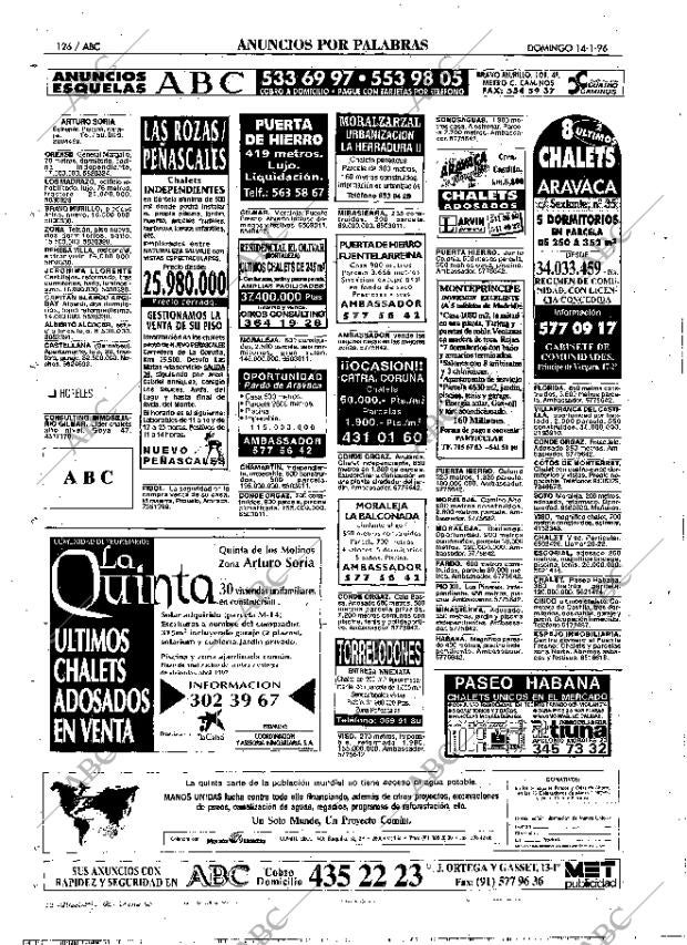 ABC MADRID 14-01-1996 página 126