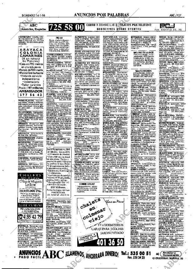 ABC MADRID 14-01-1996 página 127