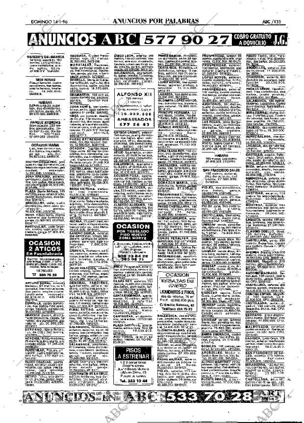 ABC MADRID 14-01-1996 página 135