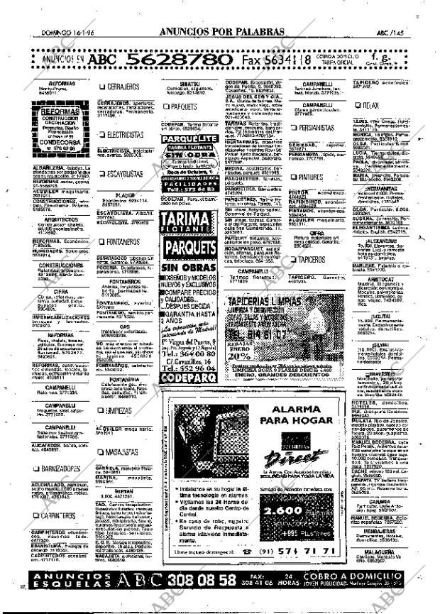 ABC MADRID 14-01-1996 página 145