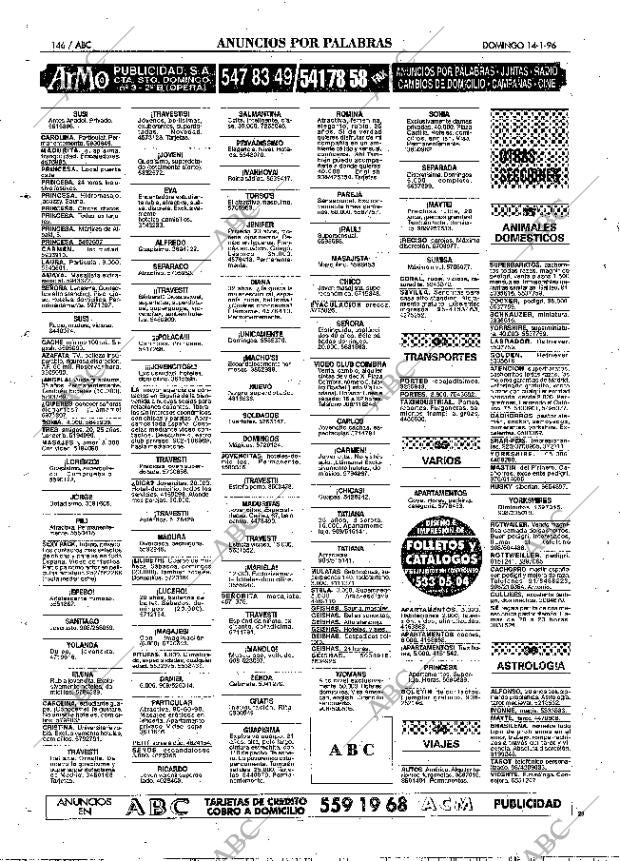 ABC MADRID 14-01-1996 página 146