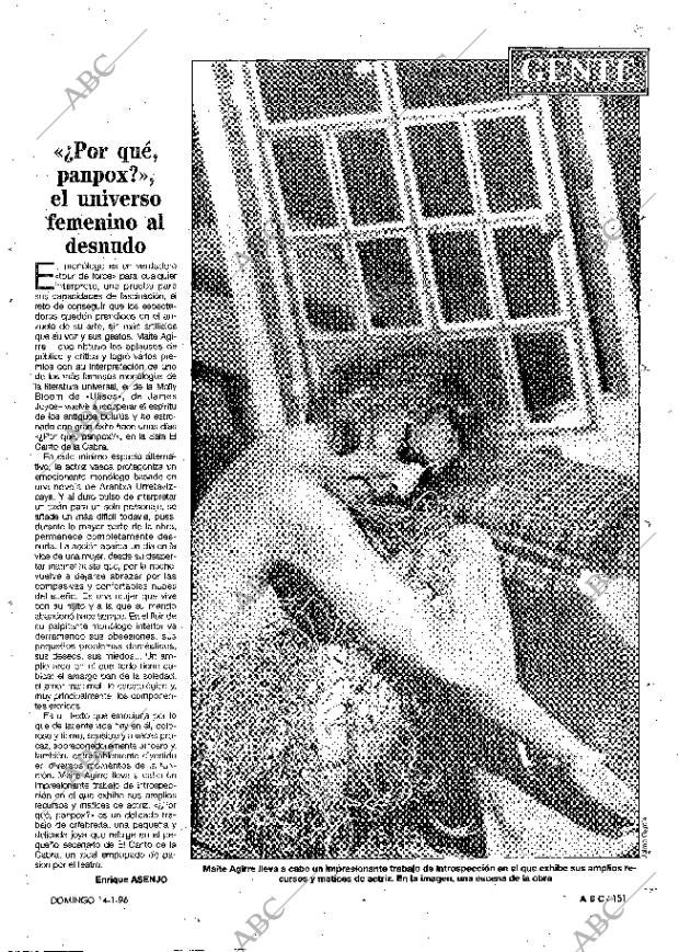 ABC MADRID 14-01-1996 página 151