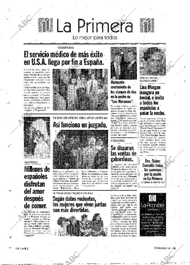 ABC MADRID 14-01-1996 página 154