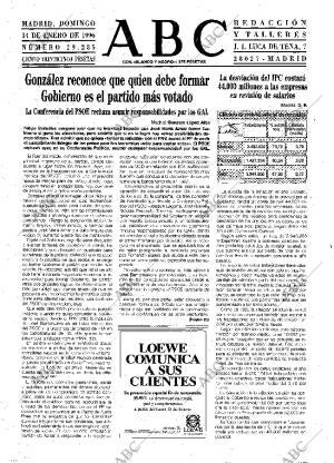 ABC MADRID 14-01-1996 página 17