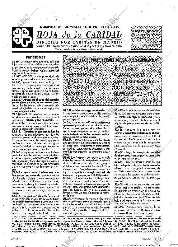 ABC MADRID 14-01-1996 página 2