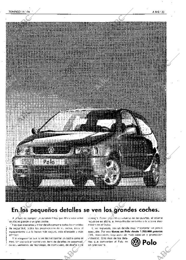 ABC MADRID 14-01-1996 página 33
