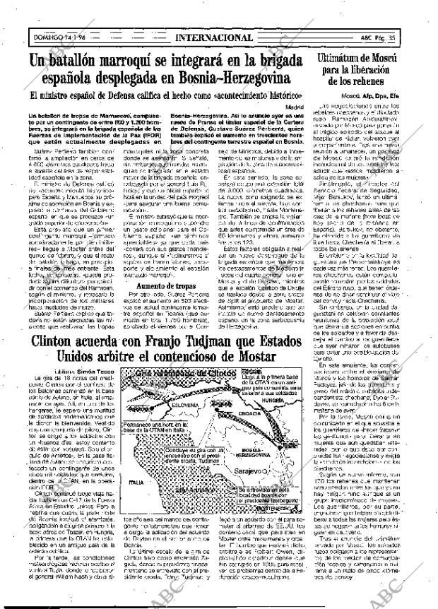 ABC MADRID 14-01-1996 página 35