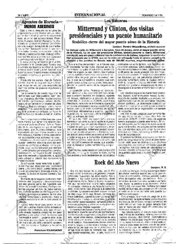 ABC MADRID 14-01-1996 página 36