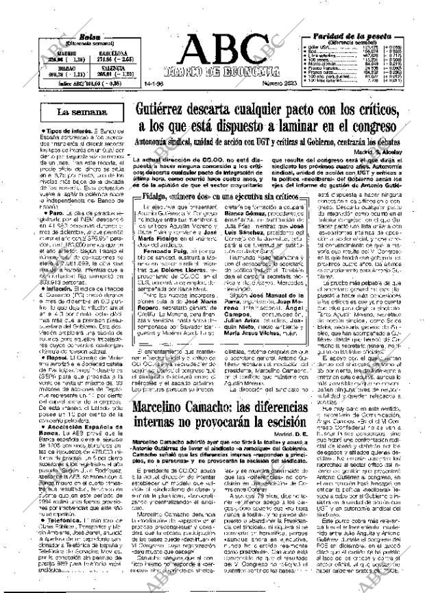 ABC MADRID 14-01-1996 página 43