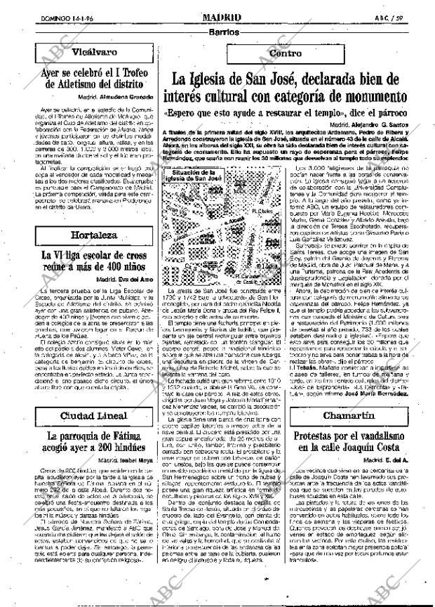ABC MADRID 14-01-1996 página 59