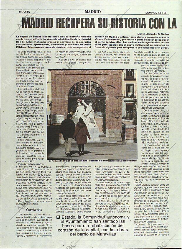 ABC MADRID 14-01-1996 página 60