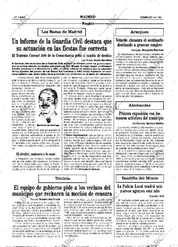 ABC MADRID 14-01-1996 página 62