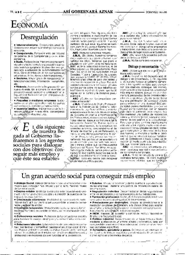 ABC MADRID 14-01-1996 página 78