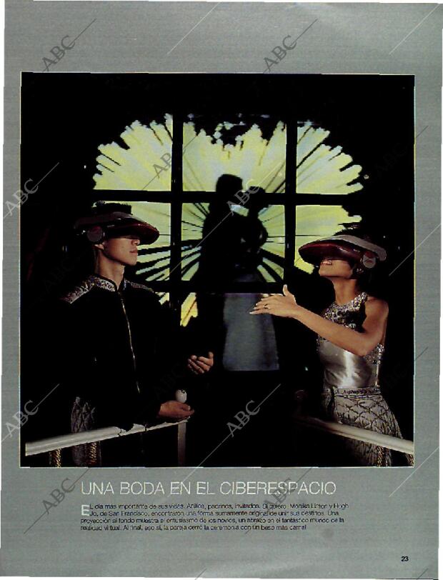 BLANCO Y NEGRO MADRID 14-01-1996 página 23