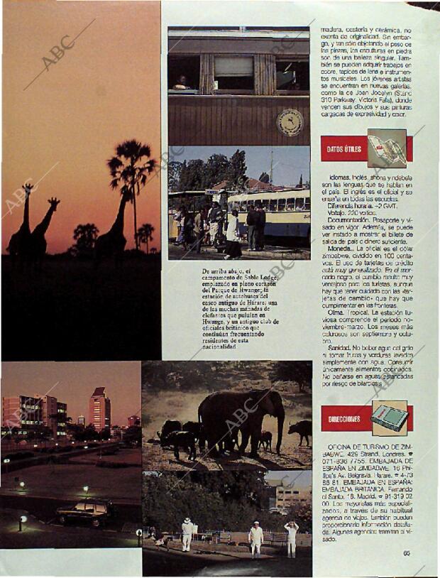 BLANCO Y NEGRO MADRID 14-01-1996 página 65