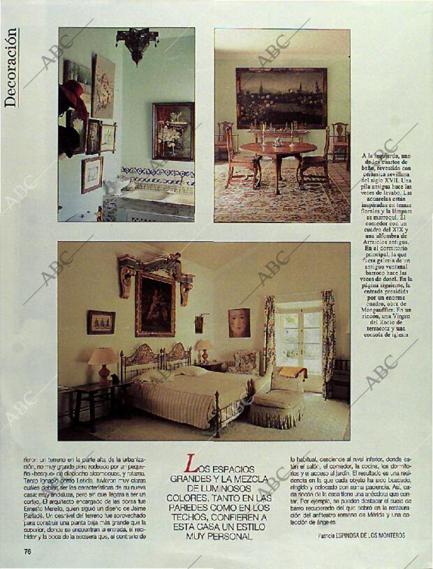 BLANCO Y NEGRO MADRID 14-01-1996 página 76