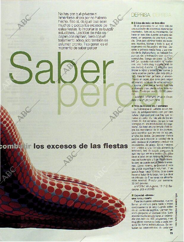 BLANCO Y NEGRO MADRID 14-01-1996 página 79