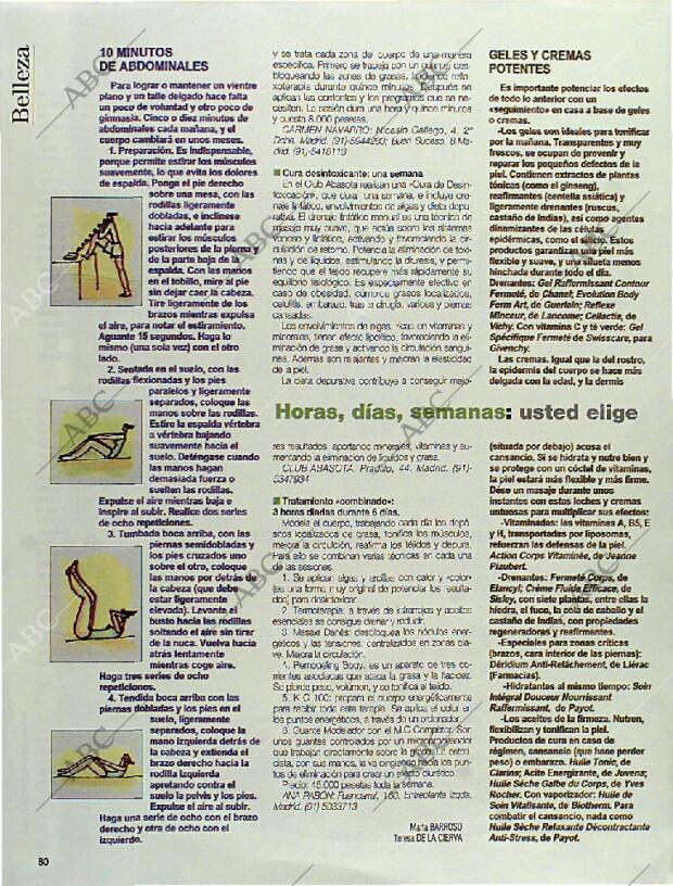 BLANCO Y NEGRO MADRID 14-01-1996 página 80