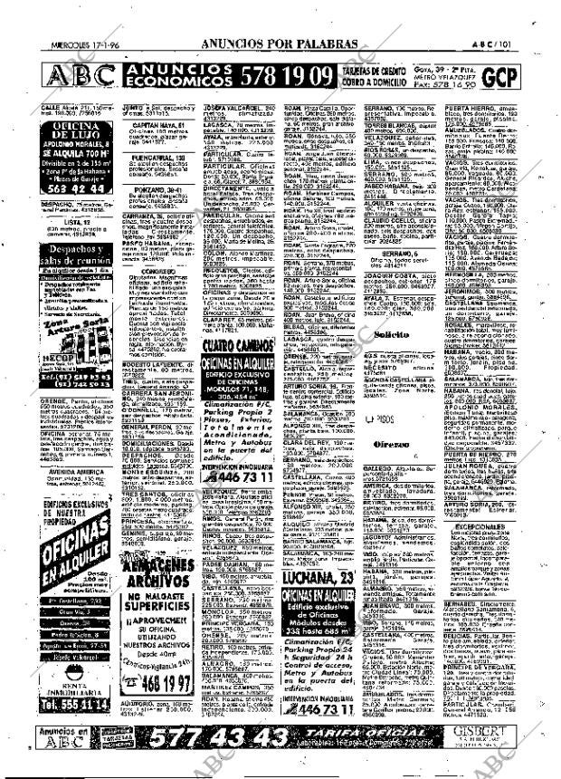 ABC MADRID 17-01-1996 página 101