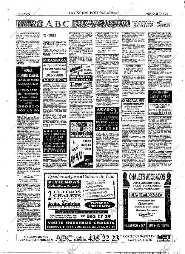 ABC MADRID 17-01-1996 página 104