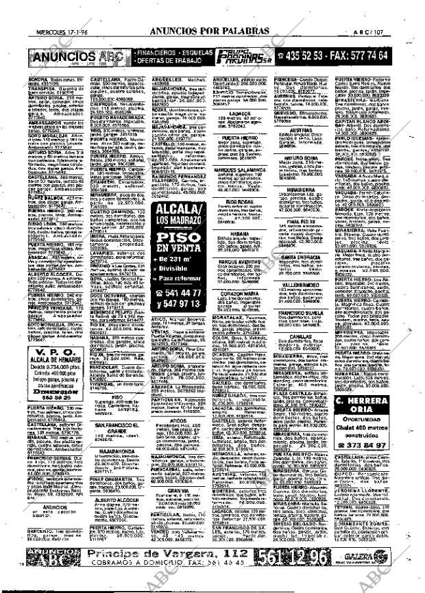 ABC MADRID 17-01-1996 página 107