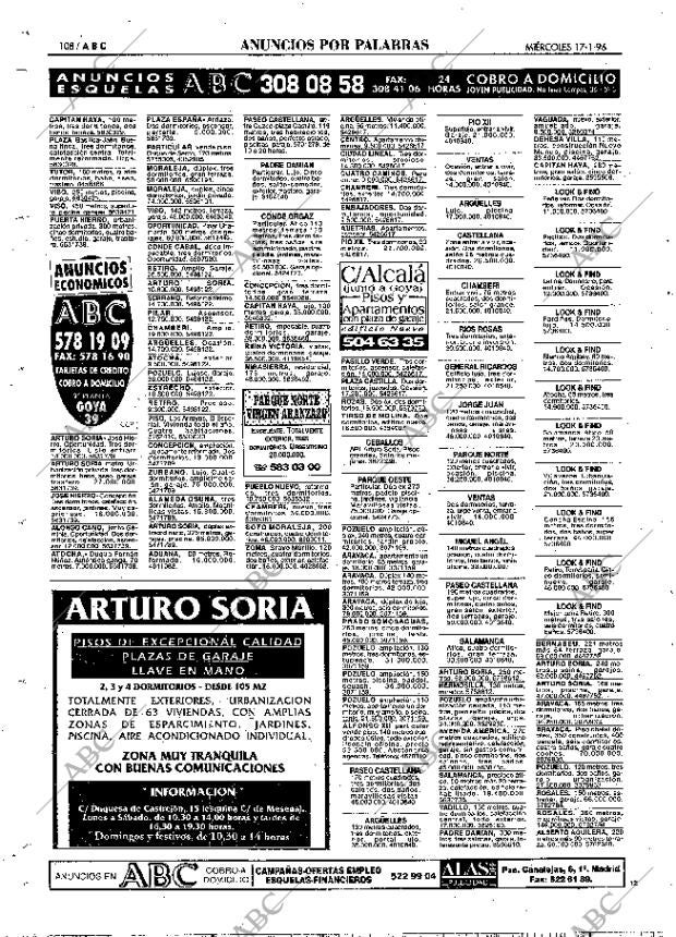 ABC MADRID 17-01-1996 página 108