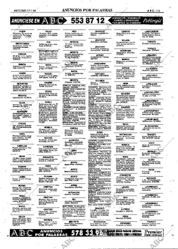 ABC MADRID 17-01-1996 página 115