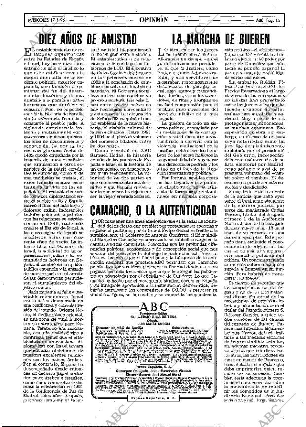 ABC MADRID 17-01-1996 página 15