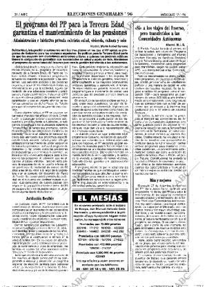 ABC MADRID 17-01-1996 página 20