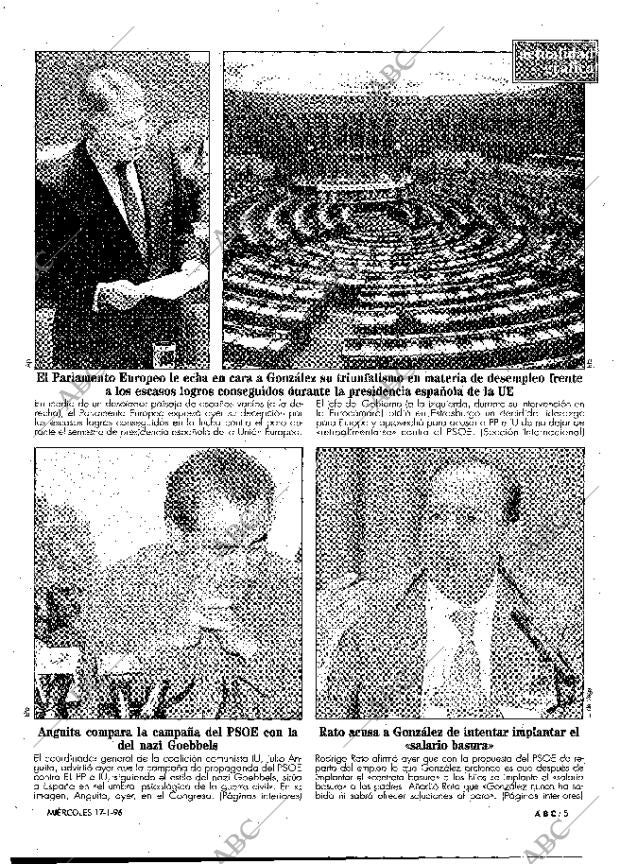 ABC MADRID 17-01-1996 página 5