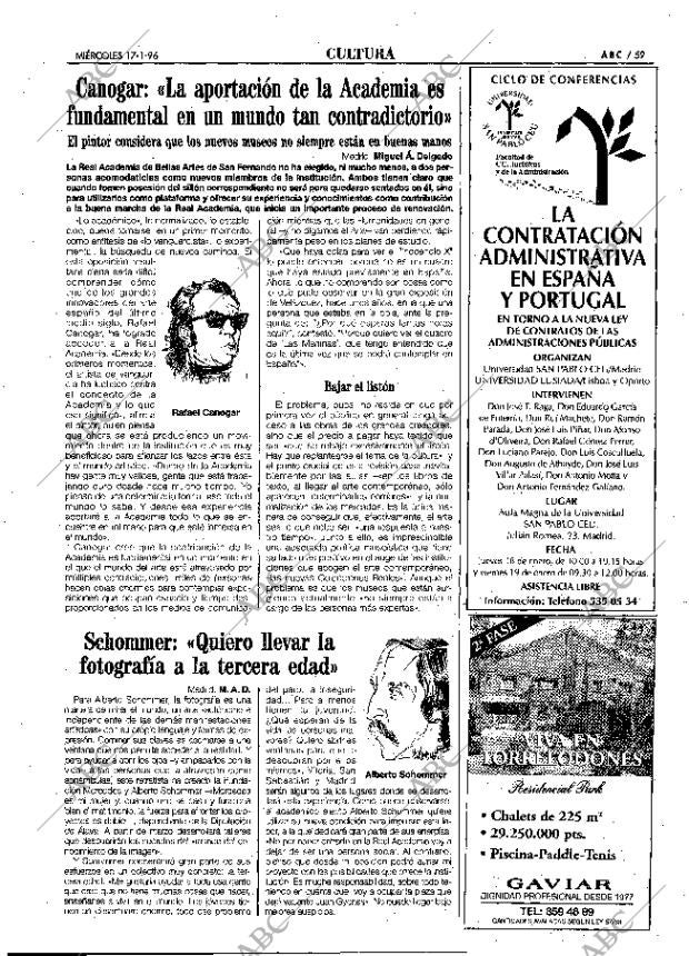 ABC MADRID 17-01-1996 página 59