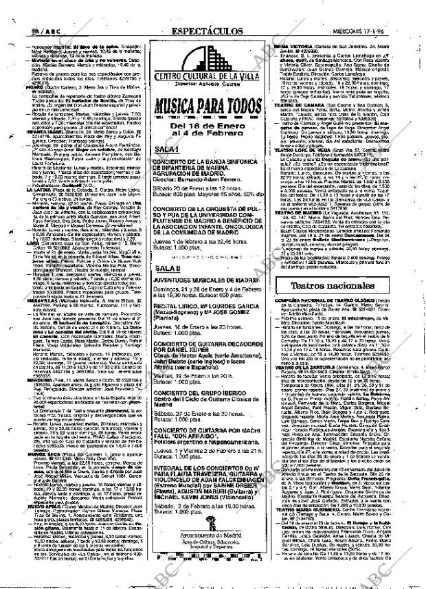 ABC MADRID 17-01-1996 página 88