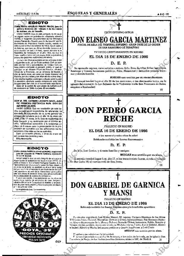 ABC MADRID 17-01-1996 página 93