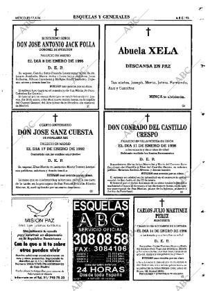 ABC MADRID 17-01-1996 página 95