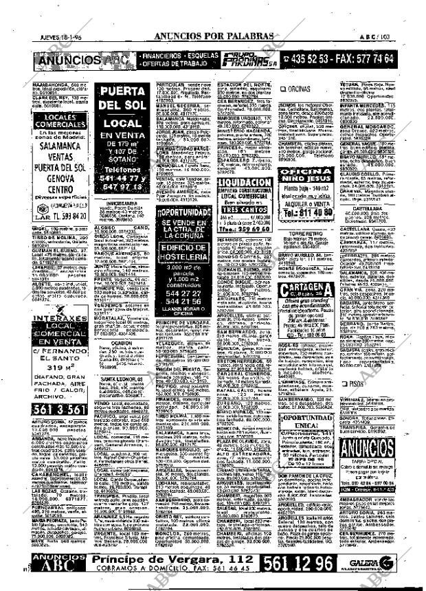 ABC MADRID 18-01-1996 página 103