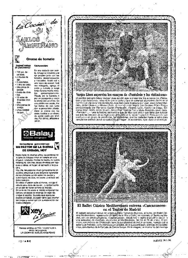 ABC MADRID 18-01-1996 página 122