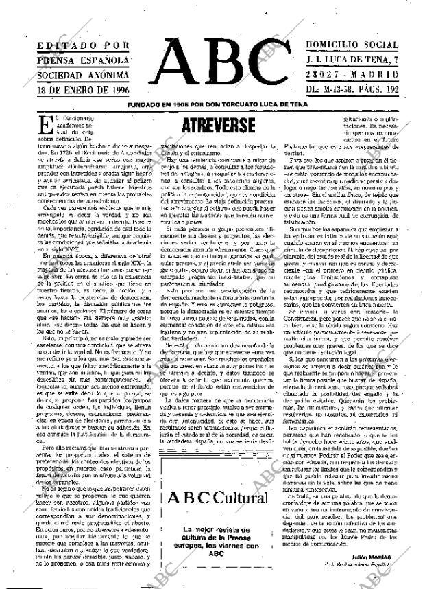 ABC MADRID 18-01-1996 página 3