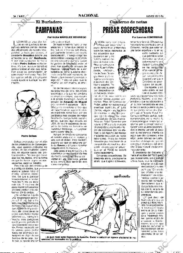 ABC MADRID 18-01-1996 página 34