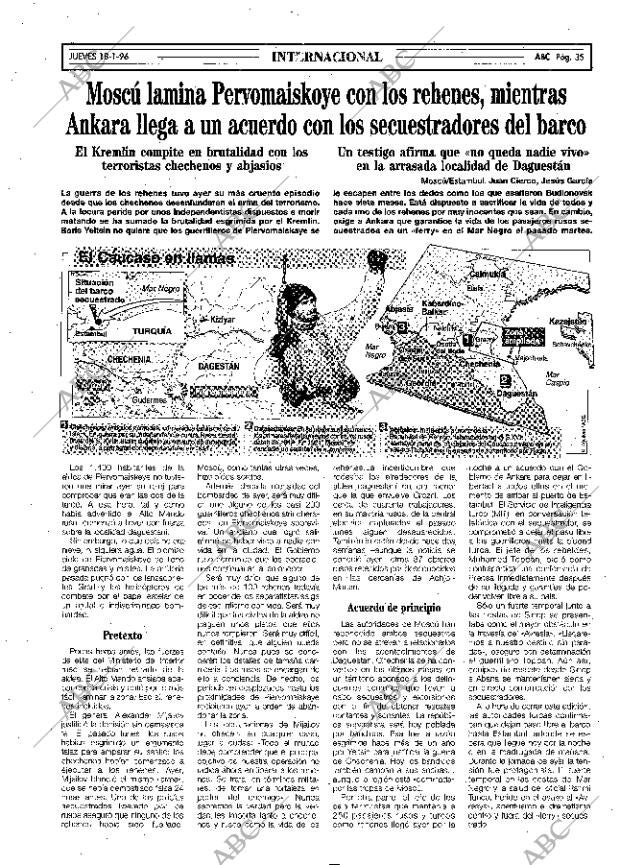 ABC MADRID 18-01-1996 página 35
