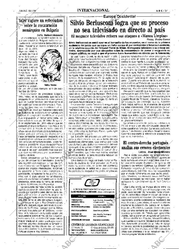 ABC MADRID 18-01-1996 página 37