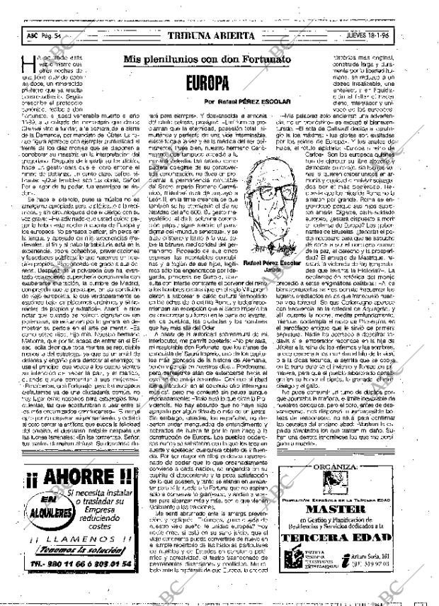 ABC MADRID 18-01-1996 página 54