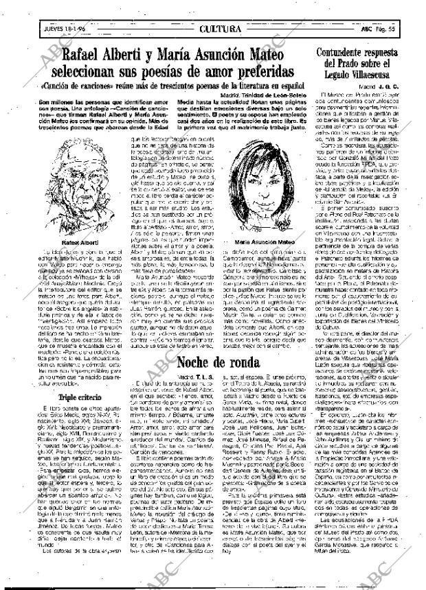 ABC MADRID 18-01-1996 página 55