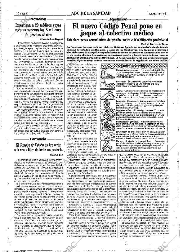 ABC MADRID 18-01-1996 página 70