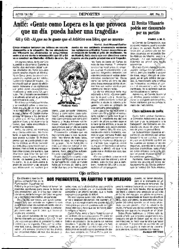 ABC MADRID 18-01-1996 página 75